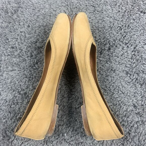 Frye Ballet Flats 8 B Beige Suede 3471255 - Picture 5 of 8